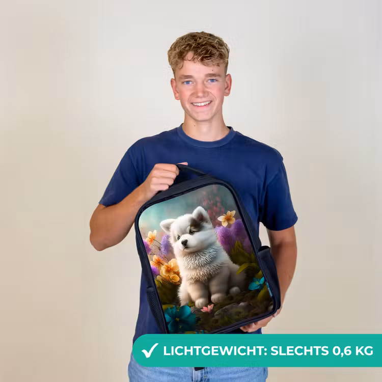 Kinderrugzak - Zwart - Fluffy Franky — 2