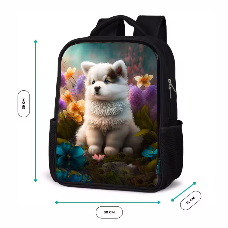 Kinderrugzak - Zwart - Fluffy Franky — 5