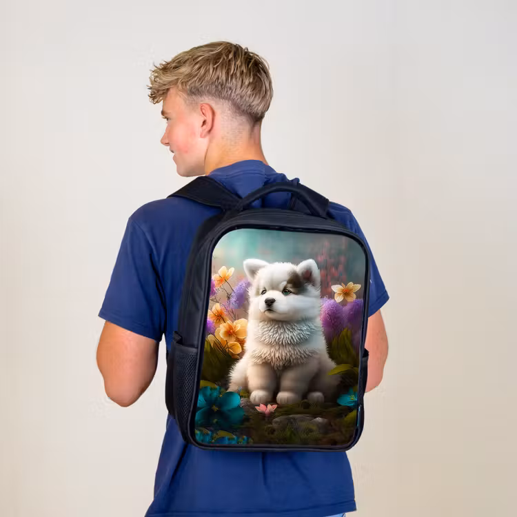 Kinderrugzak - Zwart - Fluffy Franky — 6