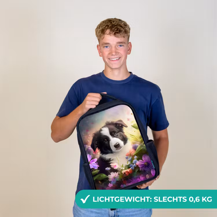 Kinderrugzak - Zwart - Lasse het Hondje — 2