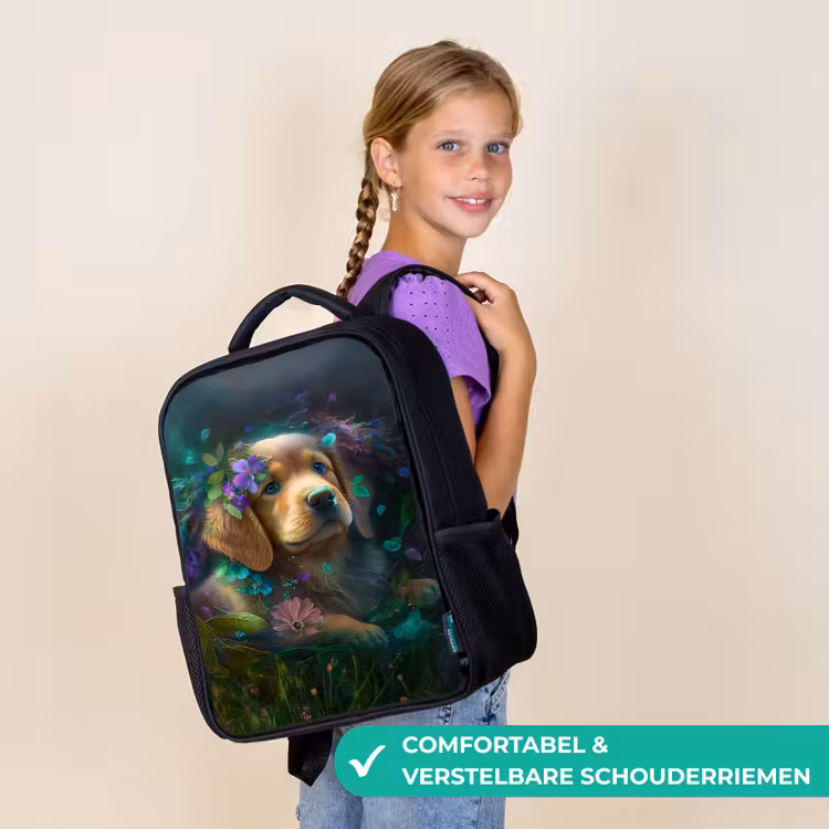 Kinderrugzak - Zwart - Polly Pup — 3
