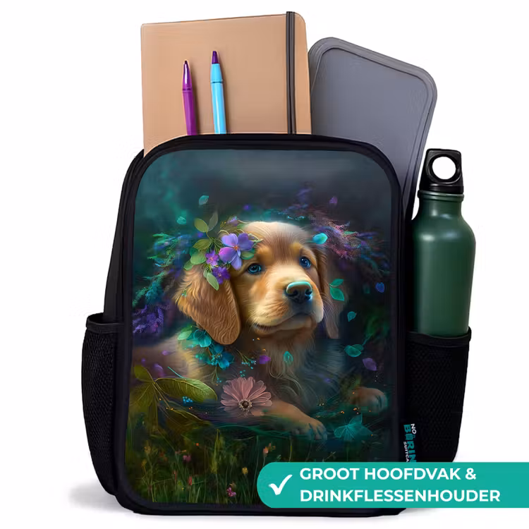 Kinderrugzak - Zwart - Polly Pup — 4