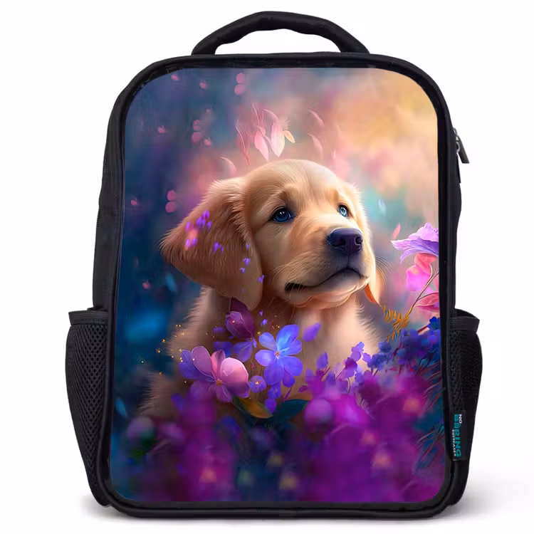 Kinderrugzak - Zwart - Rudy Retriever — 1