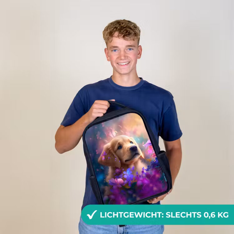 Kinderrugzak - Zwart - Rudy Retriever — 2