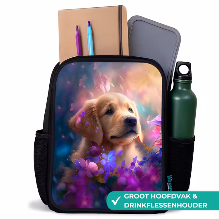 Kinderrugzak - Zwart - Rudy Retriever — 4
