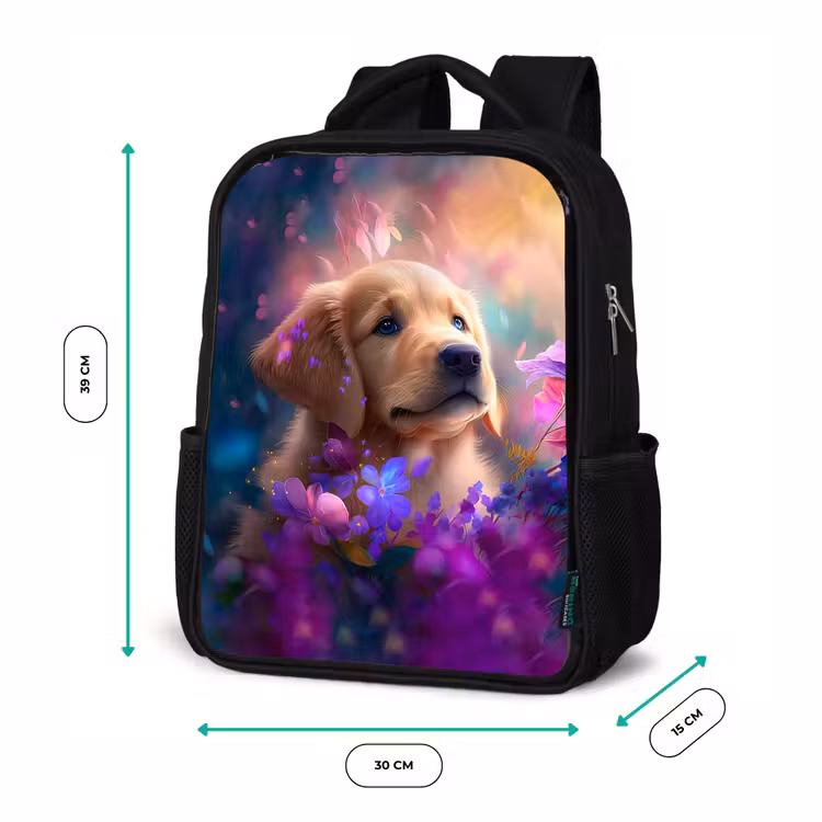 Kinderrugzak - Zwart - Rudy Retriever — 5