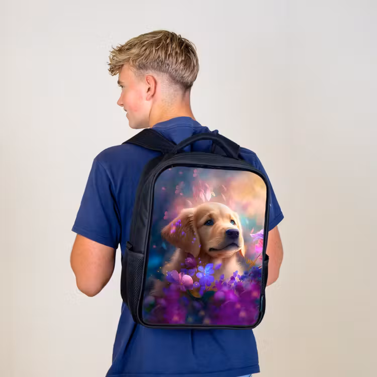 Kinderrugzak - Zwart - Rudy Retriever — 6