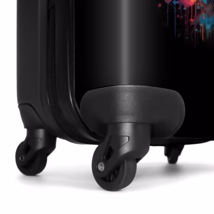 Koffer - Hert met Gewei Tussen Graffiti Spray — 6