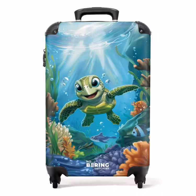 Koffer - Zippy Zeeschildpad — 1