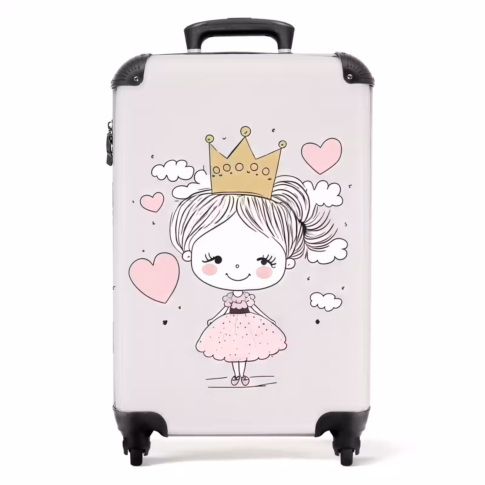 Koffer - Kleine prinses met hartjes — 1