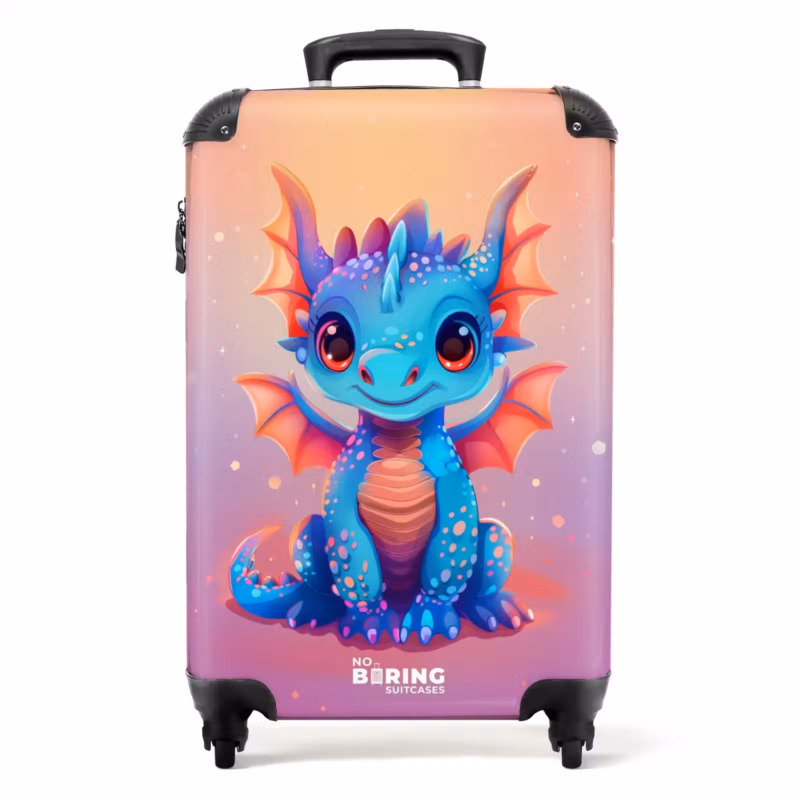 Koffer - Schattige baby draak — 1