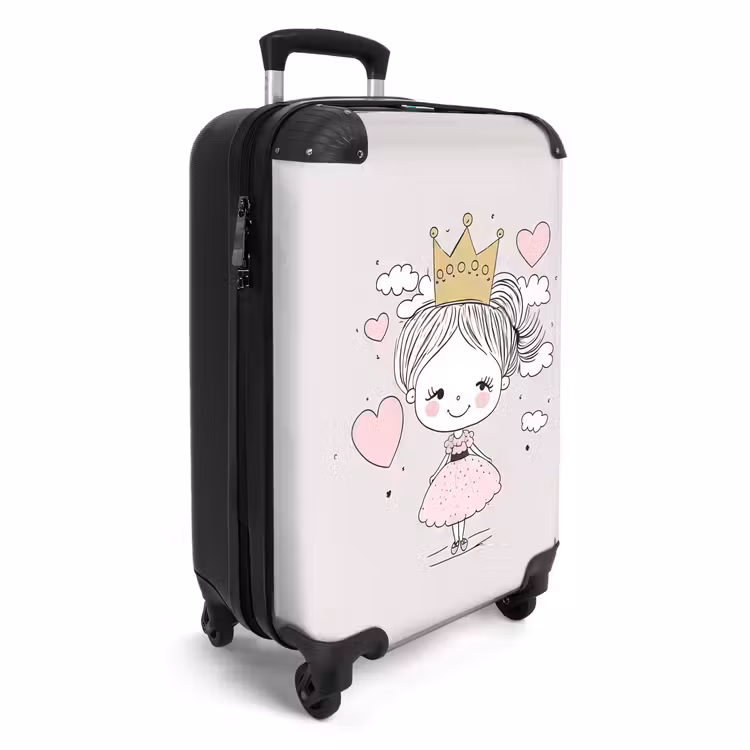 Koffer - Kleine prinses met hartjes — 2
