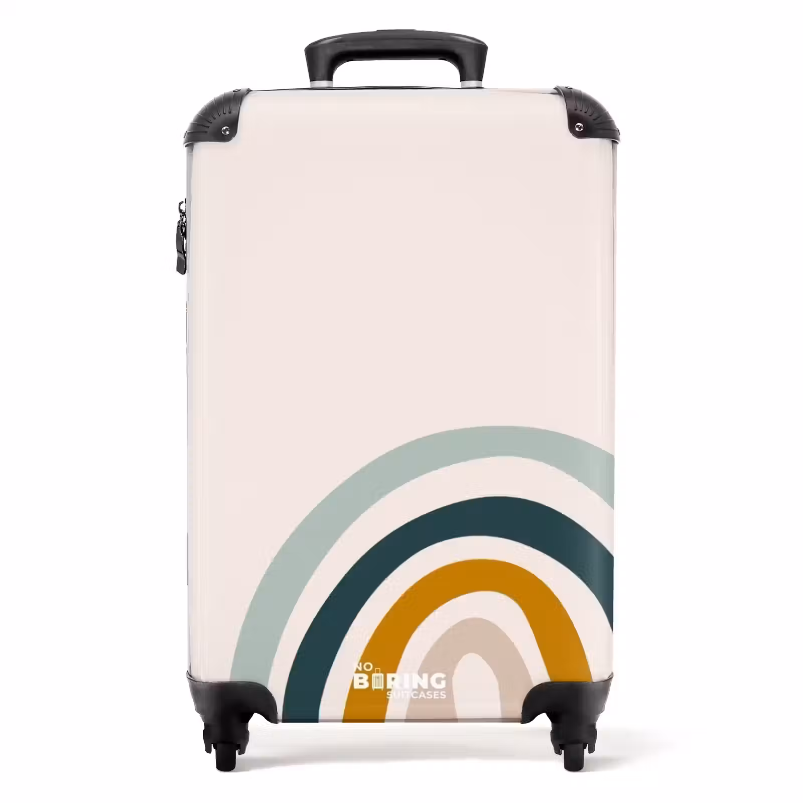 Koffer - Ruwe regenboog aqua — 1