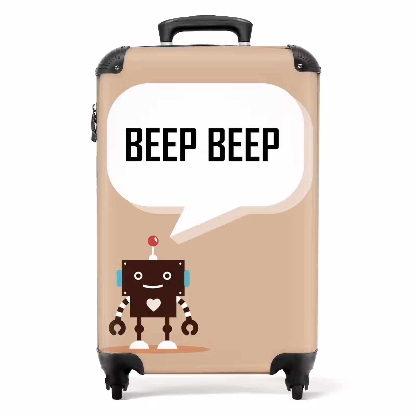 Koffer - Talking robot beige — 1