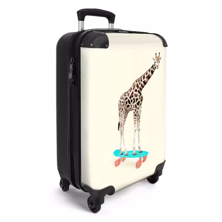 Koffer - Gierende giraffe — 2