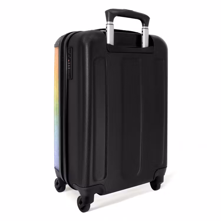 Koffer - Pastel regenboog — 3