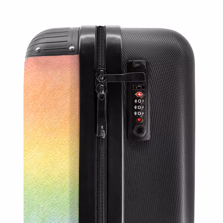 Koffer - Pastel regenboog — 5