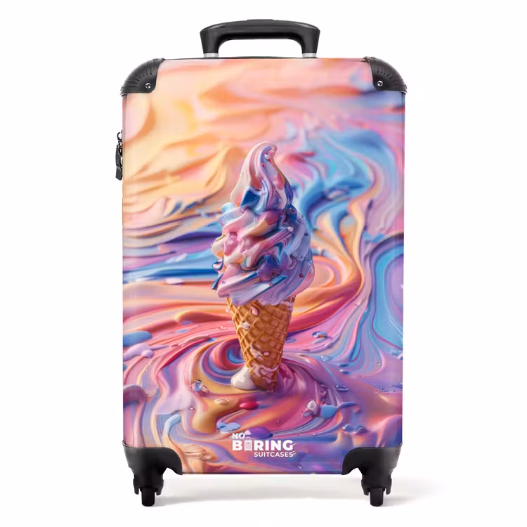 Koffer - Pastel swirl — 1