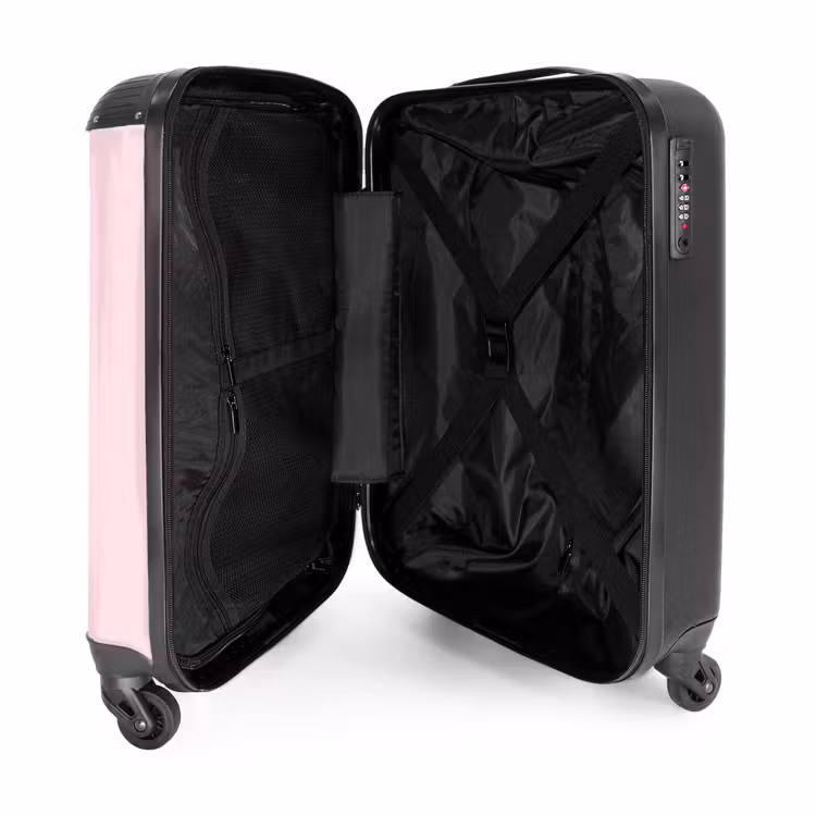 Koffer - Roze rollerflamingo — 4