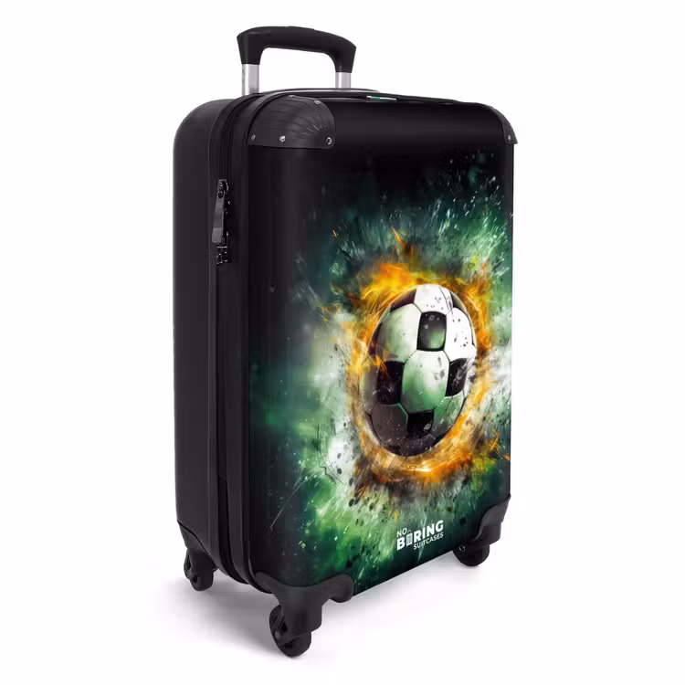Koffer - Voetbal on fire — 2