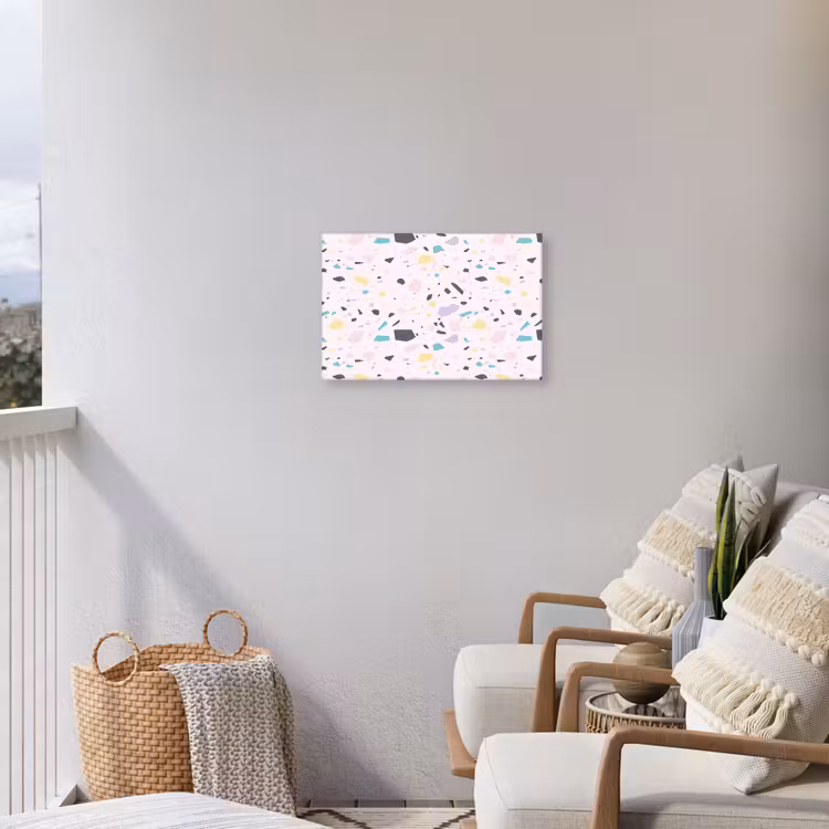 Buiten canvas - Terrazzo - Patroon - Zacht - Snoep — 4