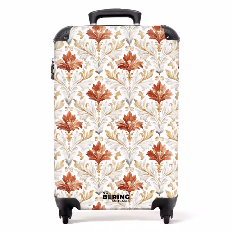 Koffer - Barok patroon rood — 1