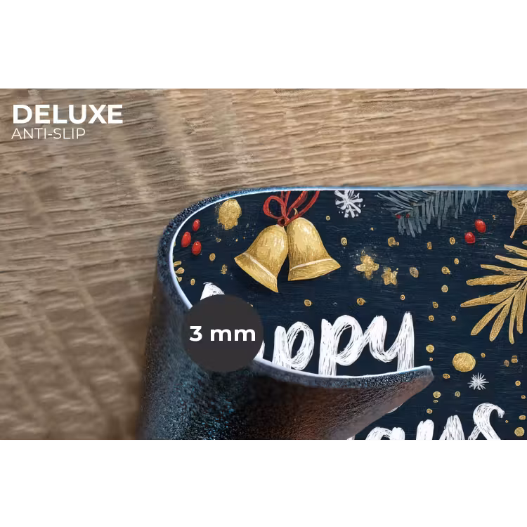 Placemat - 6 stuks - Feestelijk - Kerstgroet - Kleurrijk — 4