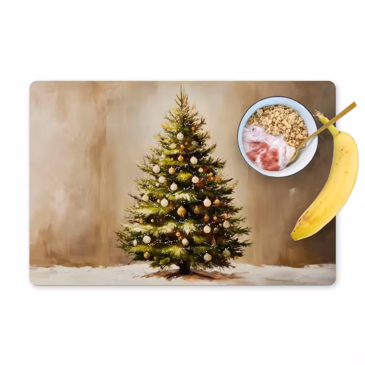 Placemat - 6 stuks - Kerst - Sfeer - Groen — 1