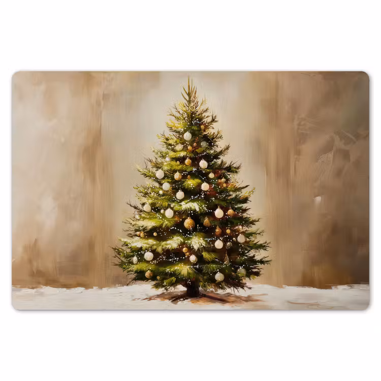 Placemat - 6 stuks - Kerst - Sfeer - Groen — 7