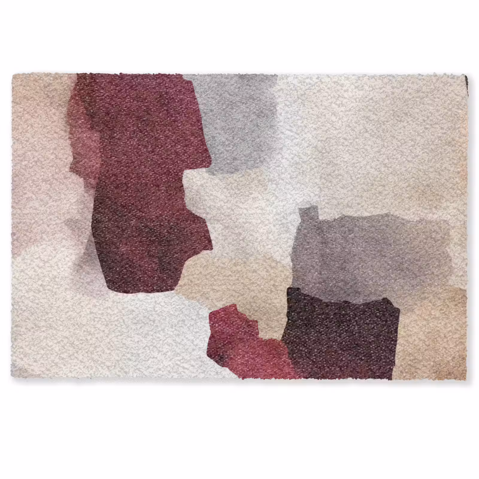 Deurmat - Abstract - Kleurbakken - Rood — 1