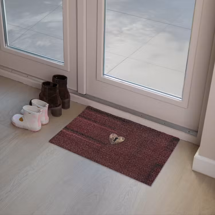 Deurmat - Bordeaux - Sleutelplaat - Hout - Deur — 8