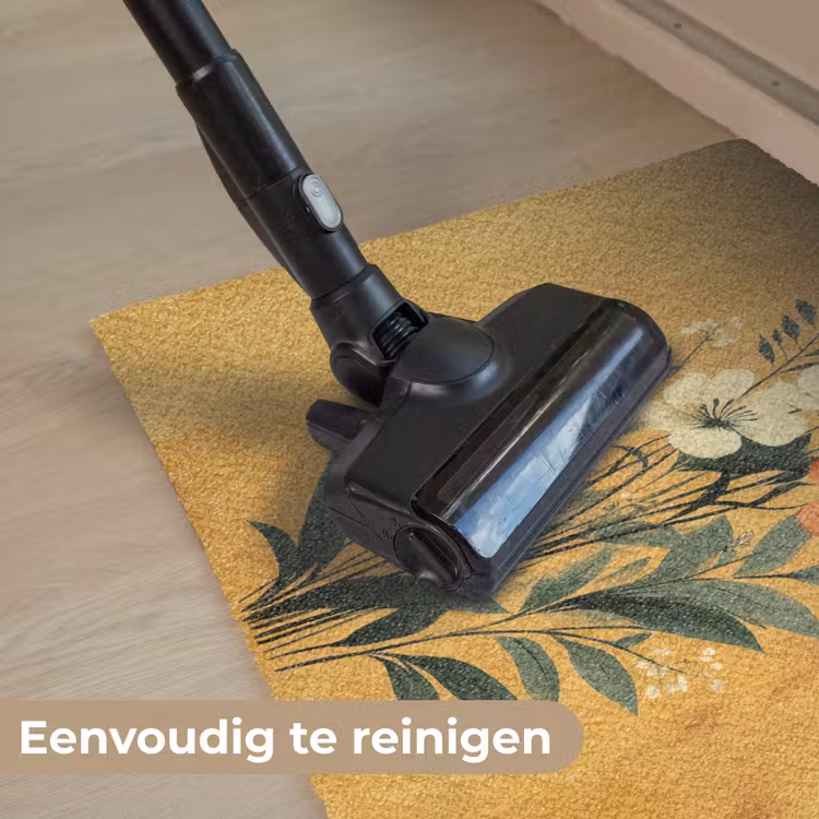 Deurmat - Bladeren - Boeket - Bloemen - Geel — 9
