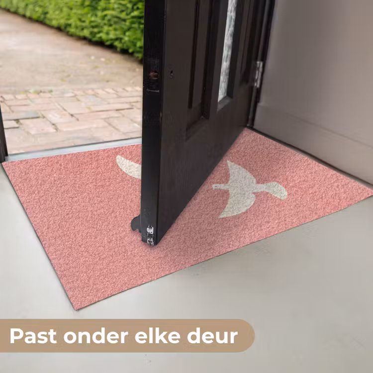 Deurmat - Duiven - Wit - Sierlijk — 7