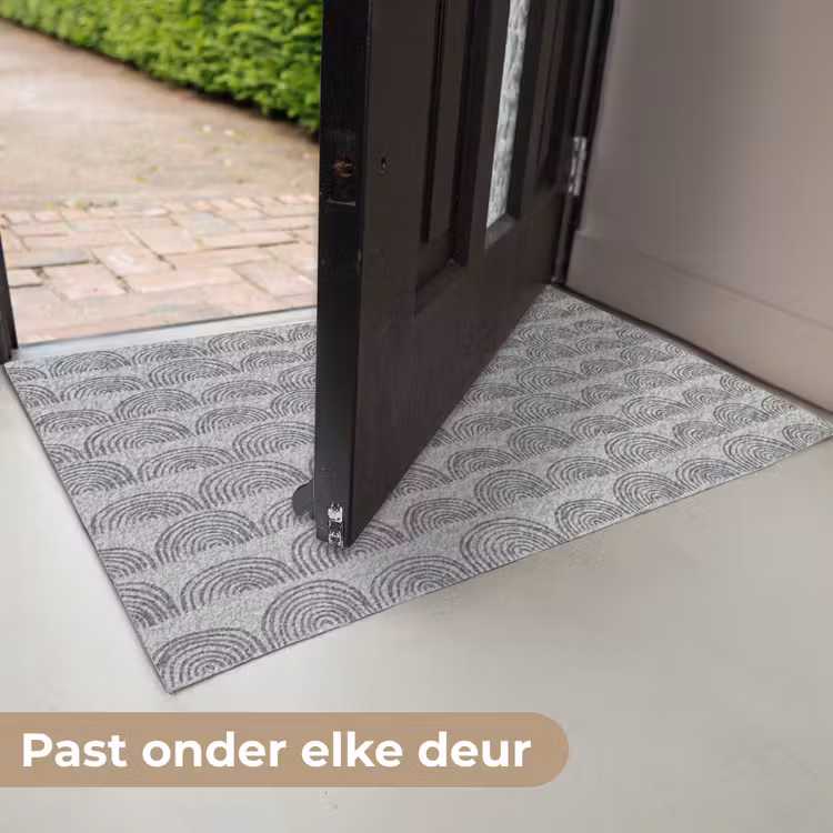 Deurmat - Grijs - Bogen - Patroon — 7