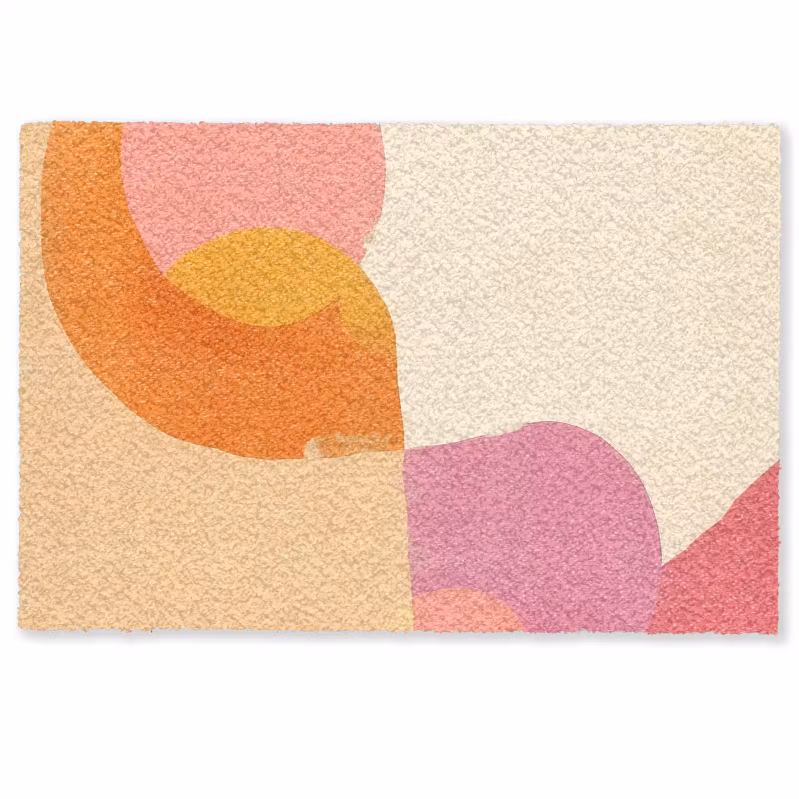 Deurmat - Vormen - Abstract - Kleurrijk — 1