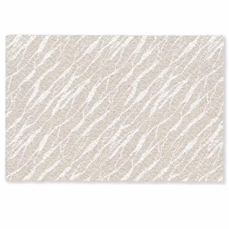 Deurmat - Beige - Wit - Patroon - Structuur — 1