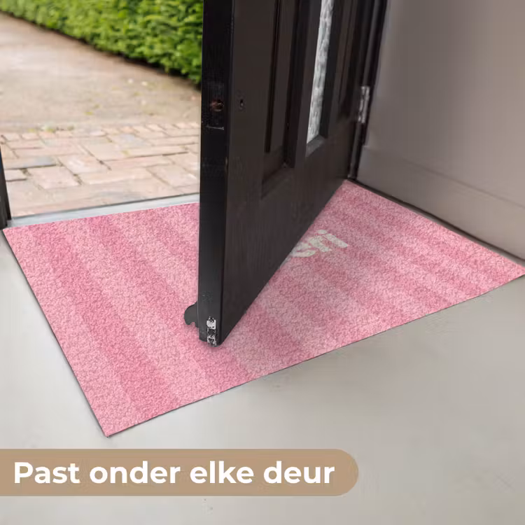 Deurmat - Gestreept - Roze - Chéri — 7