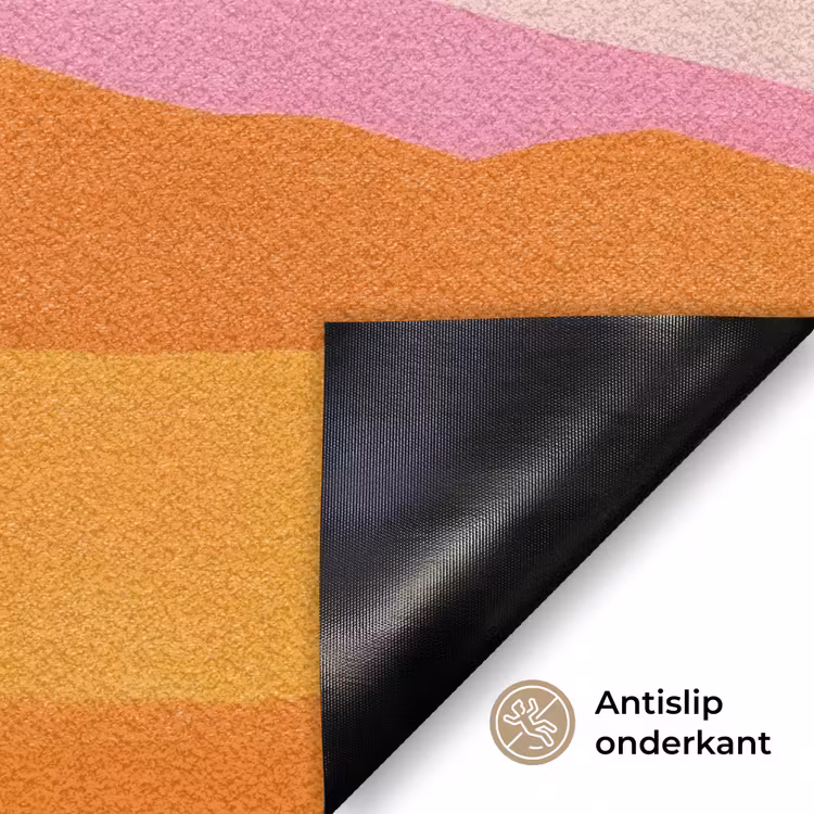 Deurmat - Heuvels - Oranje - Zon - Abstract — 6
