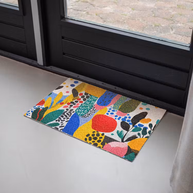 Deurmat - Stippen - Vormen - Modern - Kleuren — 2