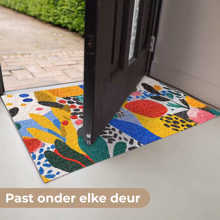 Deurmat - Stippen - Vormen - Modern - Kleuren — 7