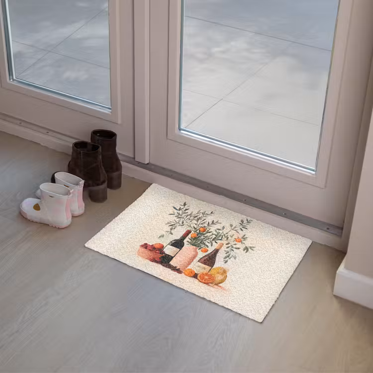 Deurmat - Wijnflessen - Takken - Sinaasappels — 8