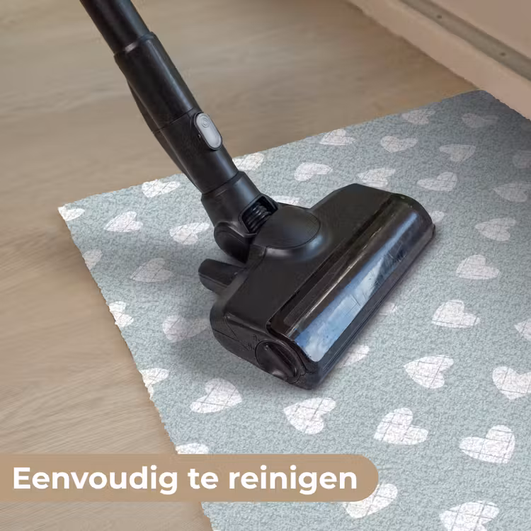 Deurmat - Hartjes - Blauw - Patroon - Strepen — 9