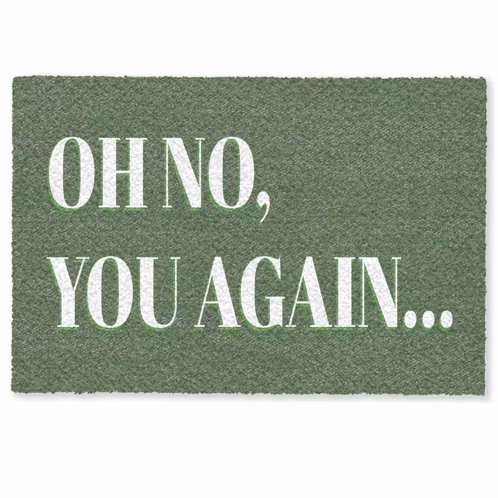 Deurmat - Quote - Green — 1