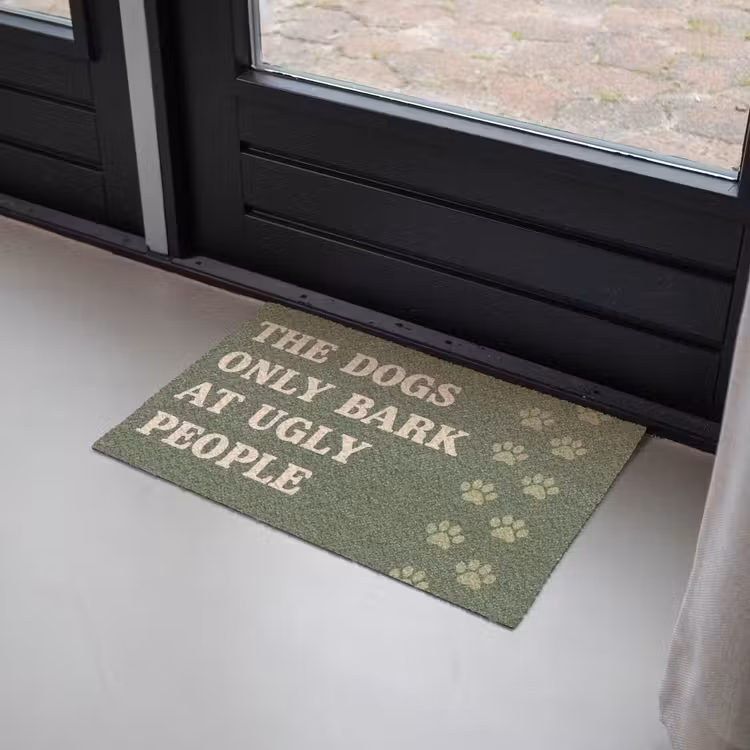 Deurmat - Green - Animal - Quote — 2