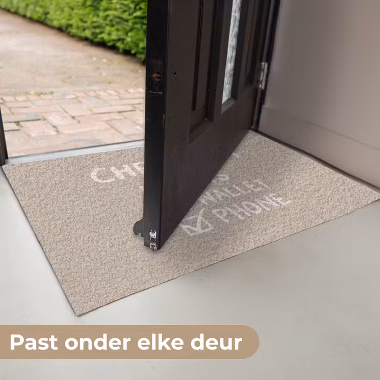 Deurmat - Quote - Checklist - Beige — 7