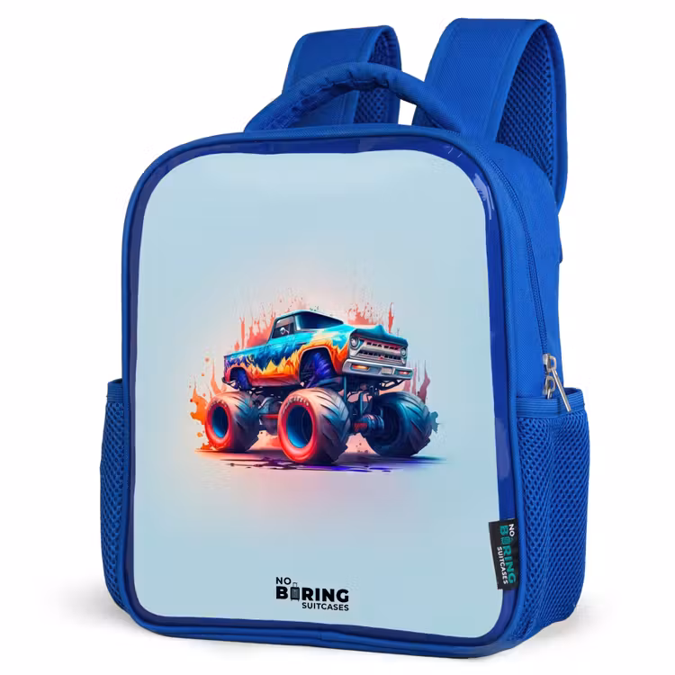 Kinderrugzak - Blauw - Fierce Wheels — 7