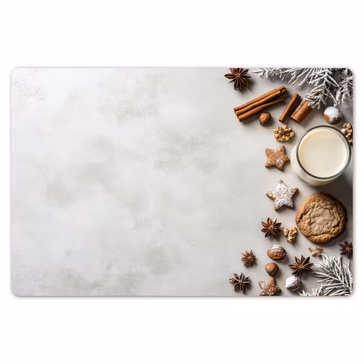 Placemat - 6 stuks - Bakken - Kaneel - Licht - Winter — 7