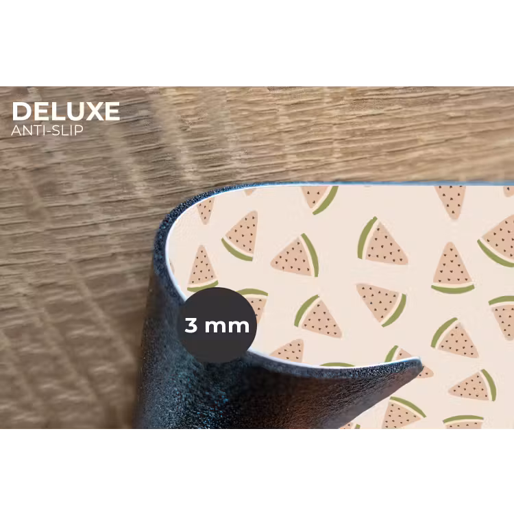 Placemat - 6 stuks - Watermeloen - Fruit - Kinderen - Pastel - Patronen — 4