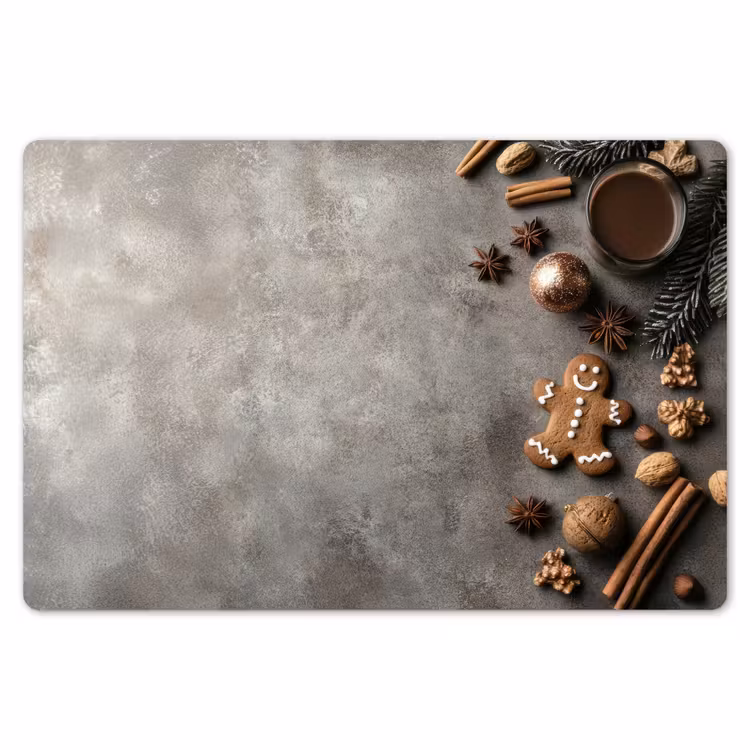 Placemat - 6 stuks - Winter - Kerst - Warm - Eten — 7
