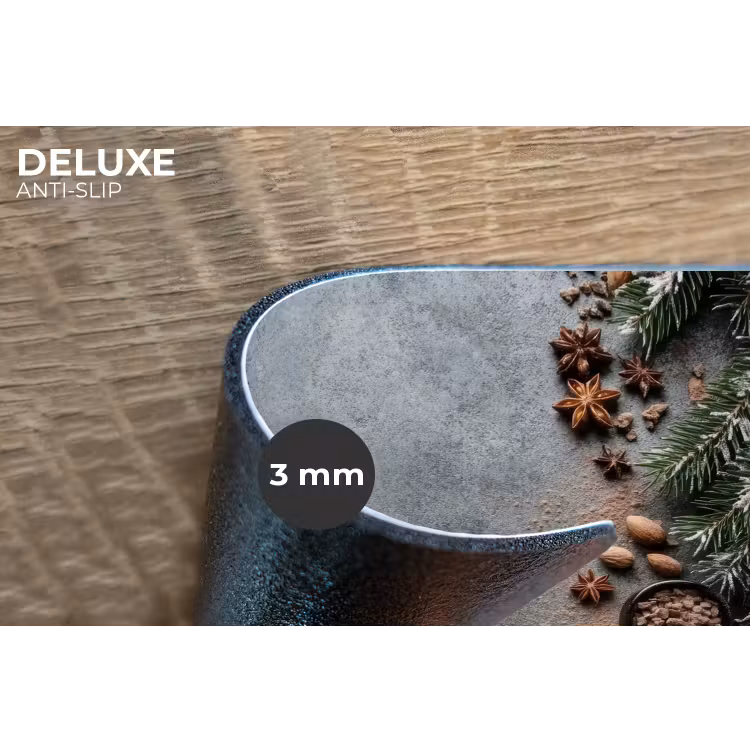 Placemat - 6 stuks - Winter - Kruiden - Sneeuw - Chocolade — 4